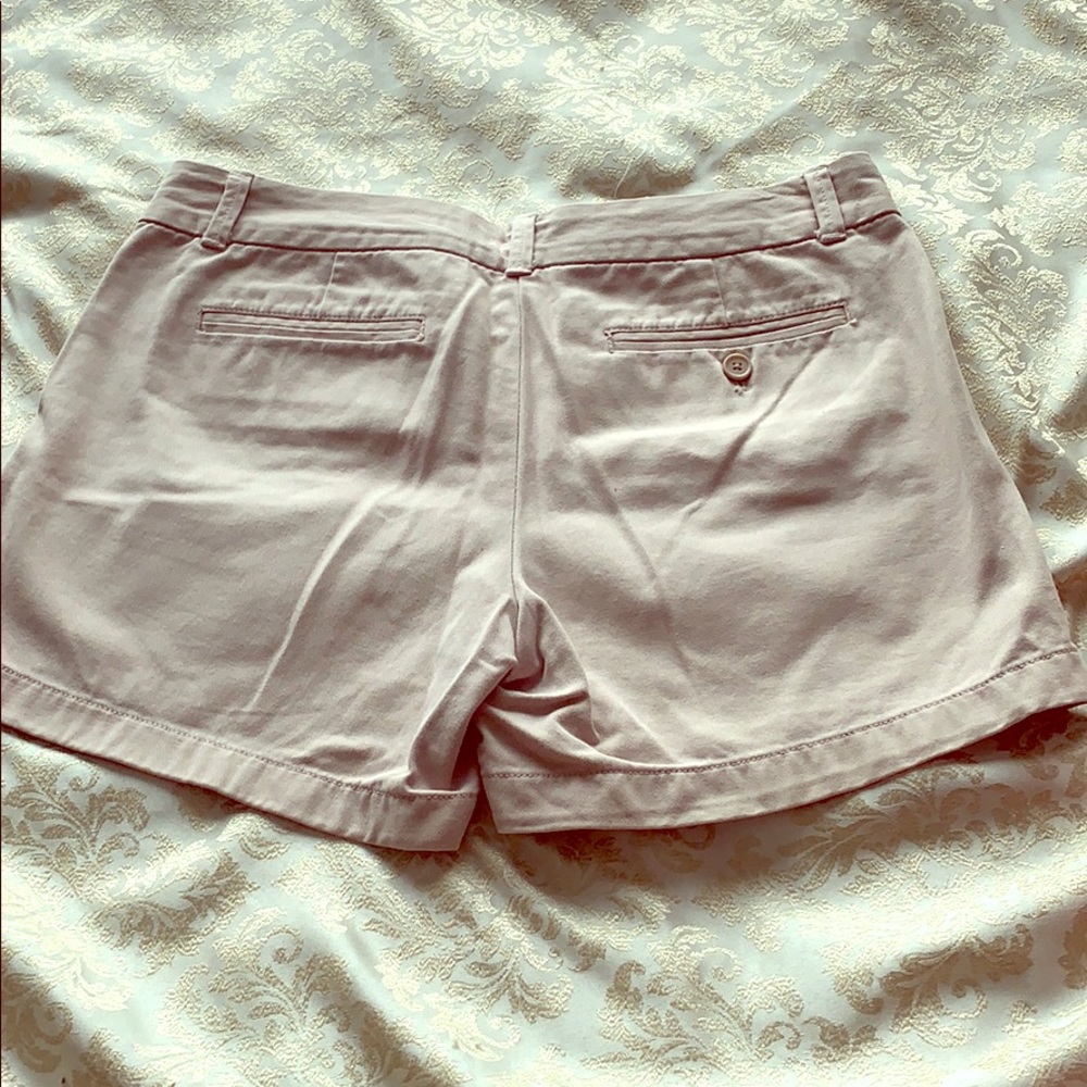 Jcrew broken in boyfriend khaki shorts